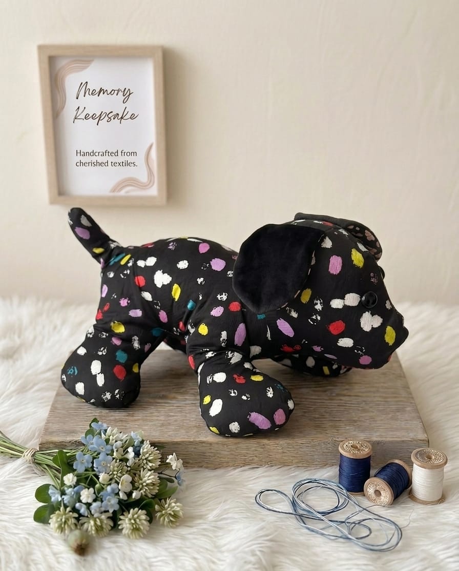 Memory keepsake from clothing